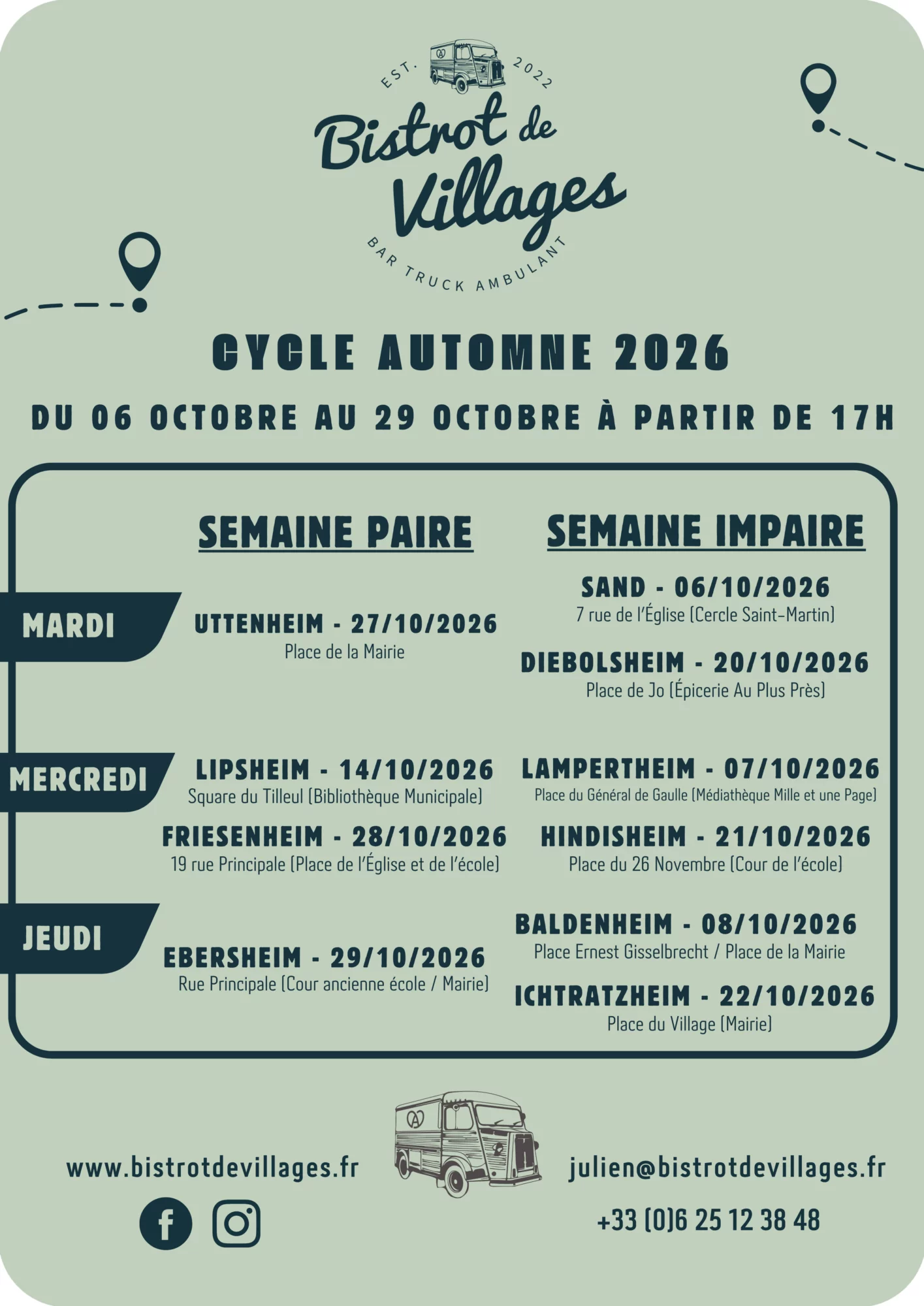 Cycle tournées BdV